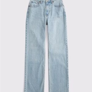 Curve Love High Rise 90s Relaxed Raw Hem Jean